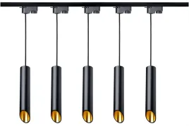 zestaw-5-lamp-gu10-30cm-wiszacych-na-szynie-zwis-tuba-scieta-czarno-zlota