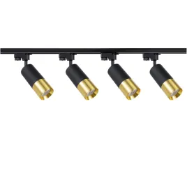 4x-reflektor-gu10-1-fazowy-szyna-2m-czarno-zloty-track-light-do-salonu-holu