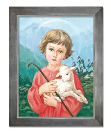 obraz-jezus-z-barankiem-rama-srebrna-50-cm-x-70-cm