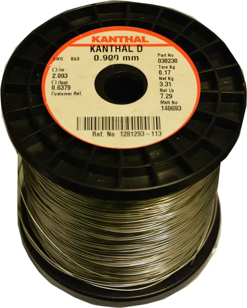 Drut oporowy KANTHAL D 0,9 mm 100 metrów HURT