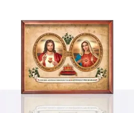 obraz-serce-jezusa-i-serce-maryi-rama-drewniana-50-cm-x-70-cm