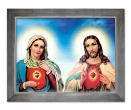 obraz-swiety-serce-maryi-i-serce-jezusa-rama-srebrna-30-cm-x-40-cm