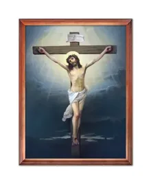 obraz-ukrzyzowanie-jezusa-chrystusa-rama-drewniana-30-cm-x-40-cm