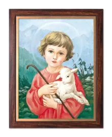 obraz-jezus-z-barankiem-rama-drewniana-ze-zlotym-paskiem-30-cm-x-40-cm