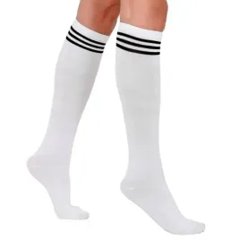 skarpety-biale-sport-dlugie-podkolanowki-lata-80-40-42