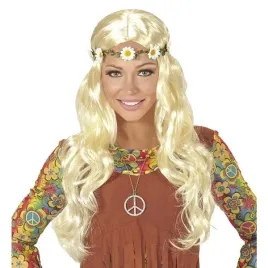 peruka-hipiski-hipiska-blond-z-opaska-w-stokrotki