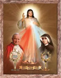 obraz-jezus-sw-jp-ii-i-sw-s-faustyna-rama-brazowa-50-cm-x-70-cm