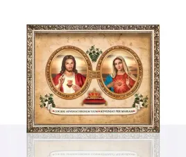 obraz-serce-jezusa-i-serce-maryi-rama-z-ornamentem-30-cm-x-40-cm
