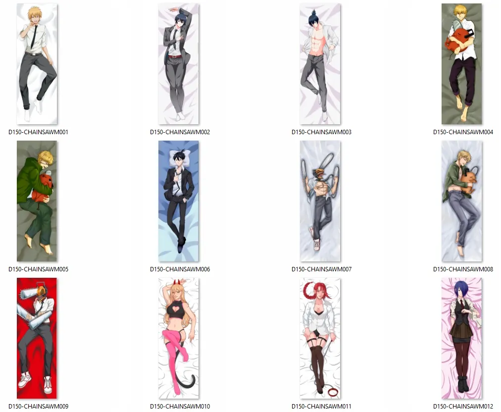 dakimakura-chainsaw-man-do-wyboru-150x50