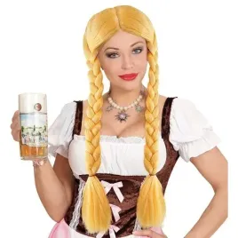 peruka-warkocze-blond-bawarska-oktoberfest