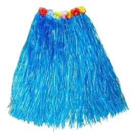spodnica-hawajska-niebieska-78-cm-kwiaty-hawaje-taniec-hula