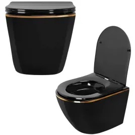 misa-wc-podwieszana-czarna-carlo-flat-black-gold-edge-deska-zestaw-polysk