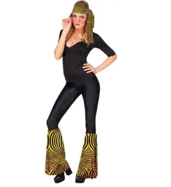 zestaw-disco-ocieplacze-opaska-zloto-czarne-lata-70-te