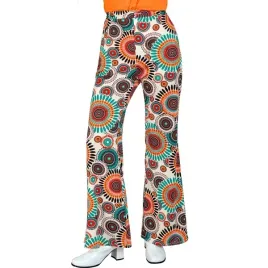 spodnie-damskie-disco-lata-70-te-kolorowe-kola-vintage-l-xl