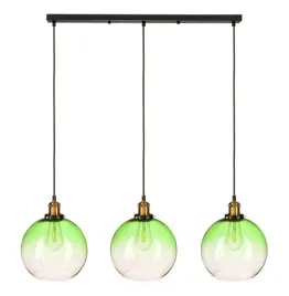 lampa-wiszaca-na-listwie-potrojna-kula-szklana-zielona