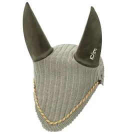 nauszniki-dla-konia-equestrian-queen-athens-24ss-bawelniane-zielone-full