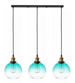 lampa-wiszaca-na-listwie-potrojna-kula-szklana-niebieska