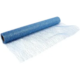 niebieska-brokatowa-organza-bieznik-dekoracja-wesele-slub-komunia-chrzest