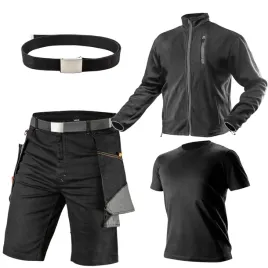 neo-zestaw-bhp-spodenki-robocze-hd-slim-z-paskiem-polar-roboczy-roz-m