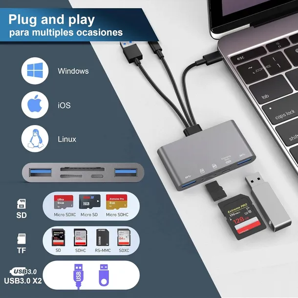 joopshee-czytnik-kart-sd-usb-usb-c-lightning-sd-micro-sd-2x-usb-usb-c-stan-opakowania-oryginalne