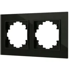 ramka-szklana-podwojna-modern-kolor-czarny-styl-nowoczesny
