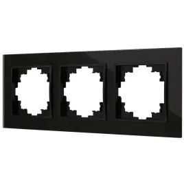 ramka-szklana-potrojna-modern-kolor-czarny-styl-nowoczesny