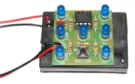 arli-ar190-b-elektroniczna-kostka-do-gry-z-7-niebieskimi-migajacymi-diodami