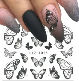 naklejki-wodne-do-paznokci-naklejka-czarne-motyle-motyl-stz-1016