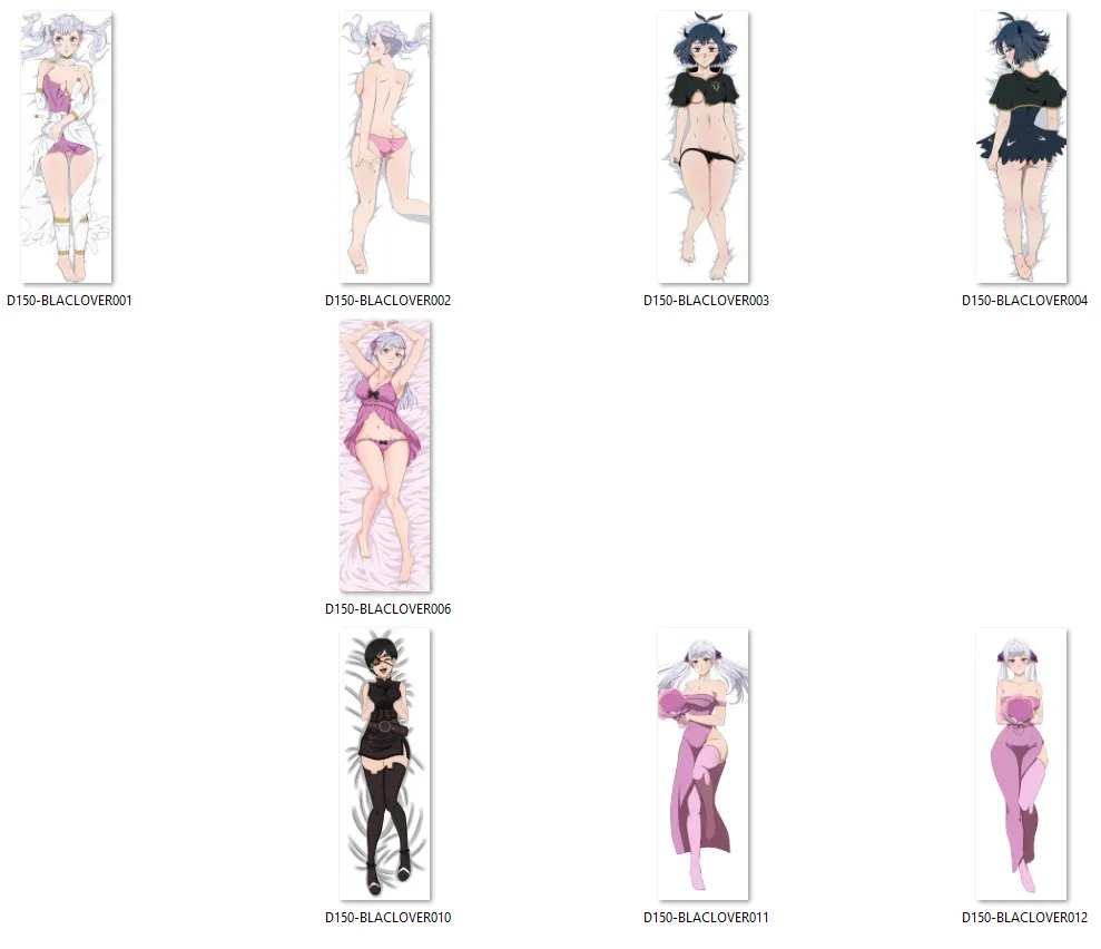 dakimakura-black-clover-do-wyboru-150x50