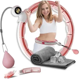 k-mart-hula-hoop-obciazona-automatyczny-masaz-360-fitness-rozowa