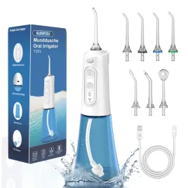 irygator-surfou-bezprzewodowy-300ml-wododoporny-usb-6-trybow-7-dysz