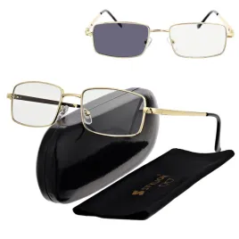 okulary-fotochromowe-do-czytania-plusy-stalowe-korekcyjne-flex-zlote-2-00