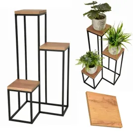 kwietnik-stojacy-metalowy-trzy-poziomy-dab-craft-zloty-gramix-narozny-pl