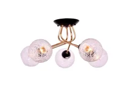 lampa-sufitowa-zyrandol-jaime-czarno-zlota-wytlaczane-klosze-vintage-5xe27