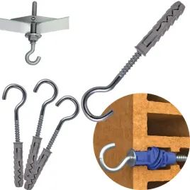 kolek-ramowy-wkret-sufitowy-rozporowy-z-hakiem-sufitowym-10x50mm100szt-hak