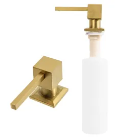 dozownik-na-plyn-do-naczyn-do-plynu-300ml-zloty-szczotkowany-kwadratowy