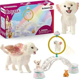 schleich-trening-skrzydlatych-lwiatek-bayala-plac-zabaw-swiat-elfow