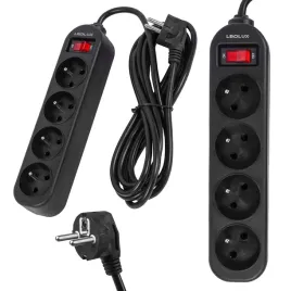 listwa-zasilajaca-przedluzacz-ledlux-z-4-gniazdami-i-kablem-o-dlugosci-3m