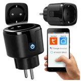 inteligentne-gniazdko-programator-czasowy-watomierz-wifi-tuya-smart-black-stan-nowy