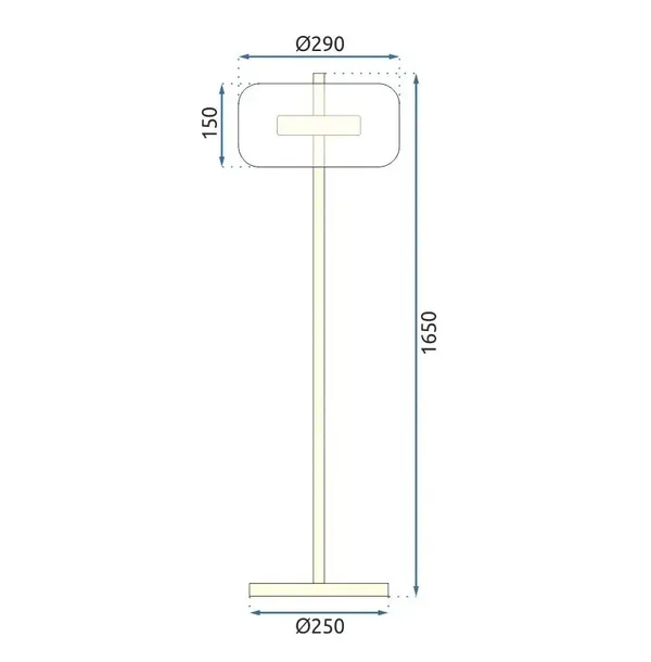 lampa-podlogowa-stojaca-led-zlota-zasilanie-sieciowe