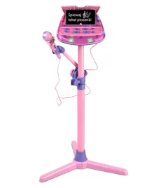 zestaw-do-karaoke-click4toys-rozowy-z-regulowanym-statywem