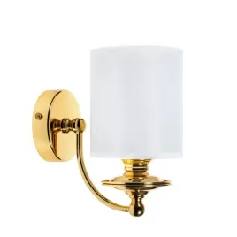 kinkiet-adozo-1-punktowy-zloty-z-bialym-abazurem