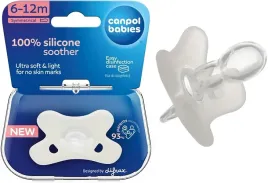canpol-babies-miekki-smoczek-symetryczny-6-12m-100percent-silikonowy-1-szt-etui