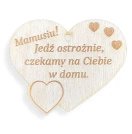zawieszka-do-samochodu-z-grawerem-jedz-ostroznie-zawieszka-do-auta-prezent