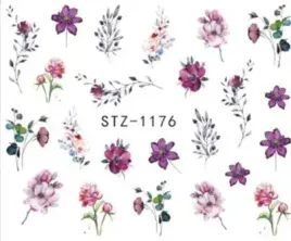 naklejki-wodne-do-paznokci-naklejka-kwiaty-ozdoby-listki-stz-1176