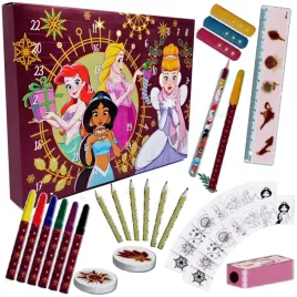zestaw-dla-dziecka-kalendarz-adwentowy-ksiezniczki-disney