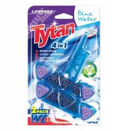 tytan-4w1-kostka-zawieszka-toaletowa-do-wc-blue-water-lawendowa-2x40g