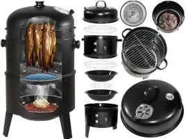 grill-wedzarnia-ogrodowa-4w1-trzy-komorowy