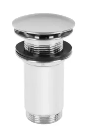 korek-bez-przelewu-klik-klak-okragly-diamond-srebrny-mosiadz-chrom-duzy