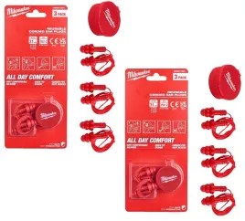2szt-milwaukee-4932471904-wkladki-zatyczki-douszne-przeciwhalasowe-do-uszu